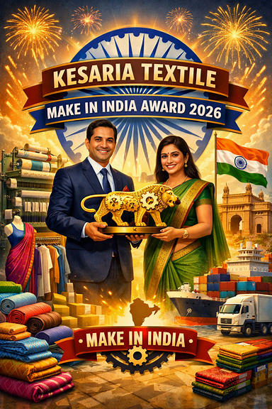 Kesaria Textile receives excellence in Make in India Award 2026