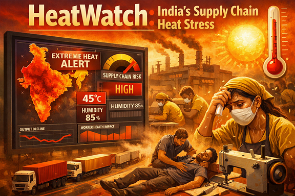 HeatWatch visualises Indian supply chain stress