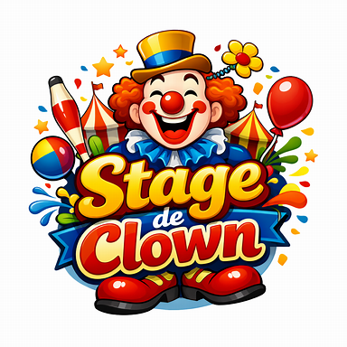 Logo rubrique stage de clown