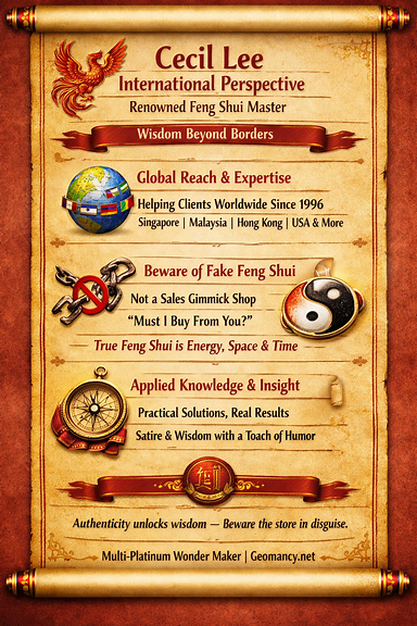 International Feng Shui Scroll