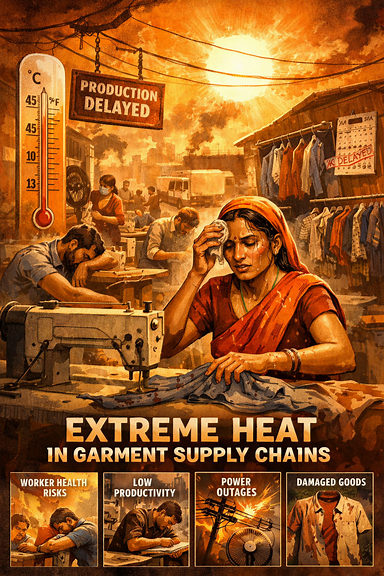 Too hot to ignore: extreme heat in garment supply chains