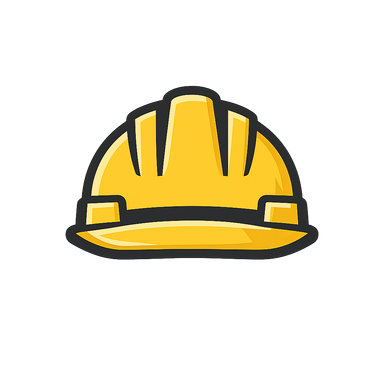 Icono casco industrial