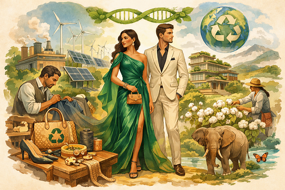 Sustainable luxury fashion: can exclusivity and ethics coexist in modern collections?