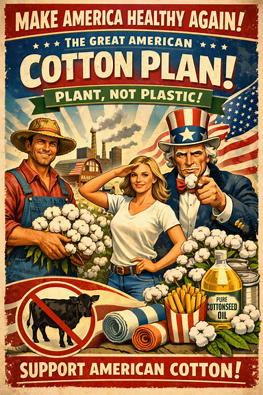MAHA wants to make cotton the new beef tallow