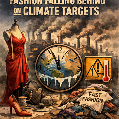 Why fashion is falling behind on its climate targets
