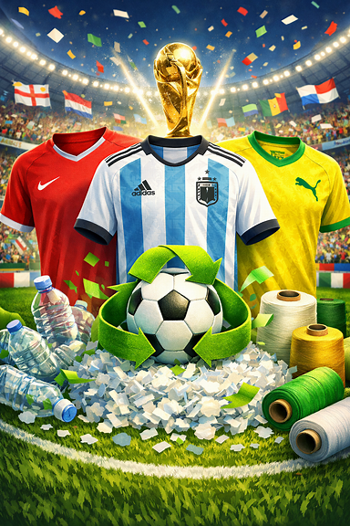 The World Cup is a milestone moment for recycled polyester