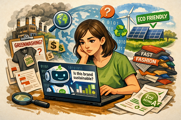 Should you use AI to check if brands are sustainable?