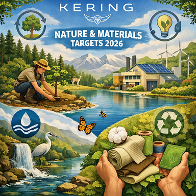 Kering sets nature and materials targets