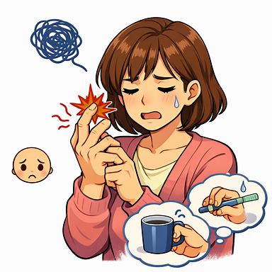 バネ指で困っている人