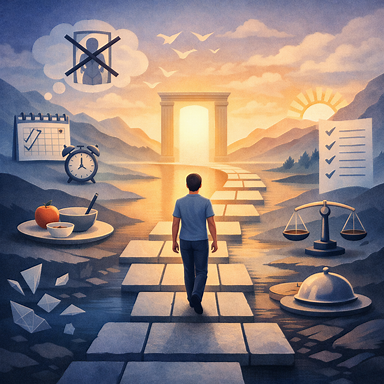 CBT-E structured calm pathway