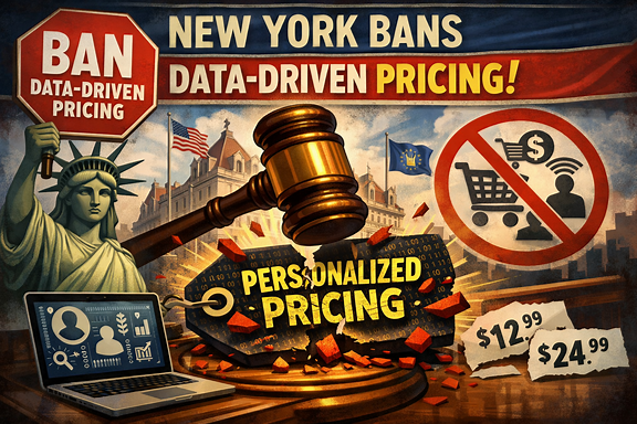 New York passes bill banning prices based on personal data