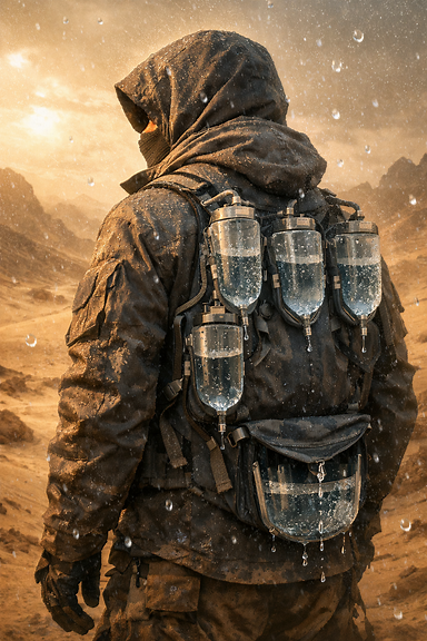 Researchers are developing textiles that can produce drinking water from the air