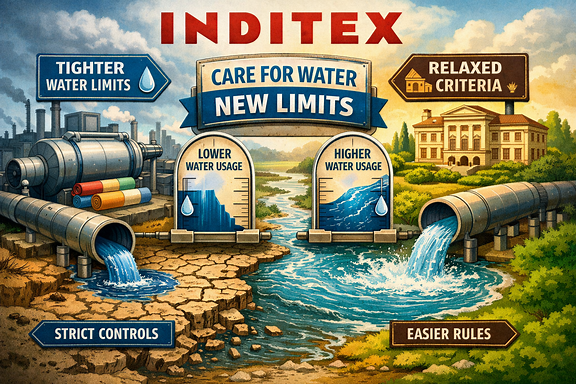 Inditex sharpens water limits for core wet processes