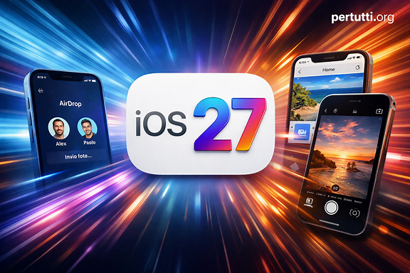 Copertina iOS 27
