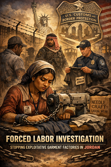 CBP issues 2 Withhold Release Orders on Needle Craft and Casual Wear, garment factories in Jordan
