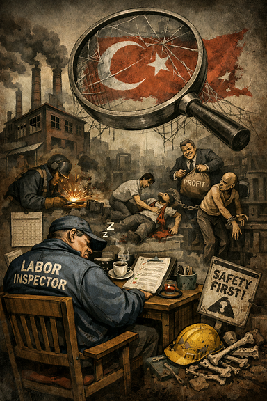 EMEK-AR's report on 'Labour Inspection in Turkey' has been published: Deliberate 'lack of oversight' fuels labour exploitation