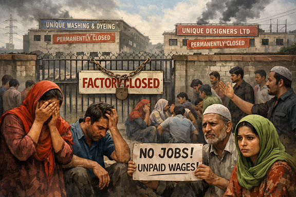 Two Gazipur factories permanently shut; 1,800 workers in limbo