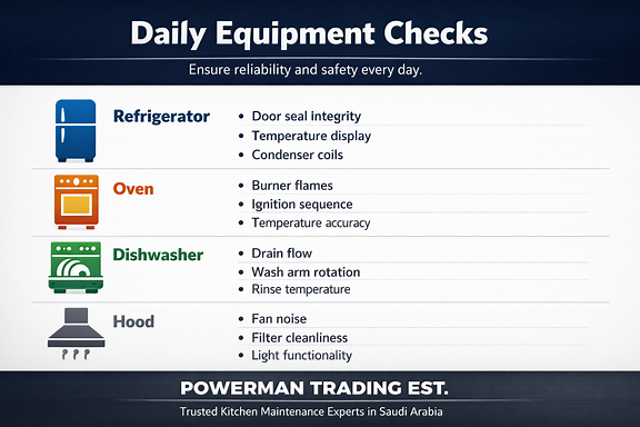 emergency on call daily checklist