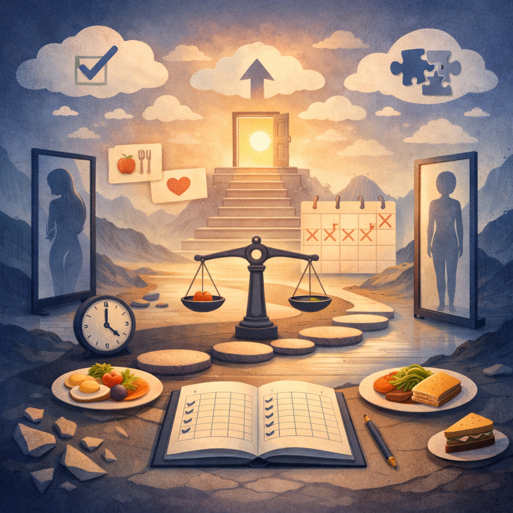 CBT-E structured calm