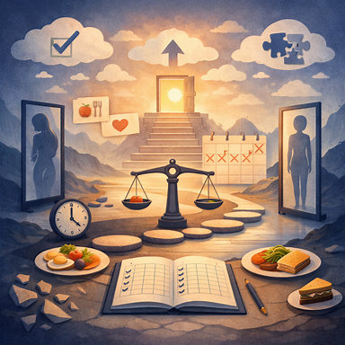 CBT-E structured calm