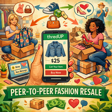 ThredUp launches peer-to-peer selling feature