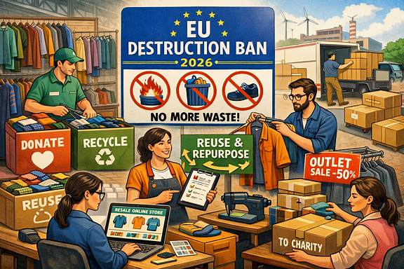 BTE publishes guidelines for retailers on the ban on destruction