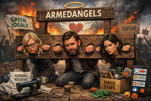 Armedangels in the pillory