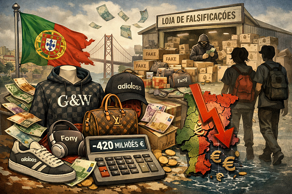 Counterfeiting causes losses of 420 million euros in Portugal. Clothing is the most affected sector