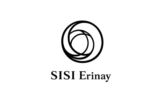ロゴ文字 SISI Erinay 透過背景