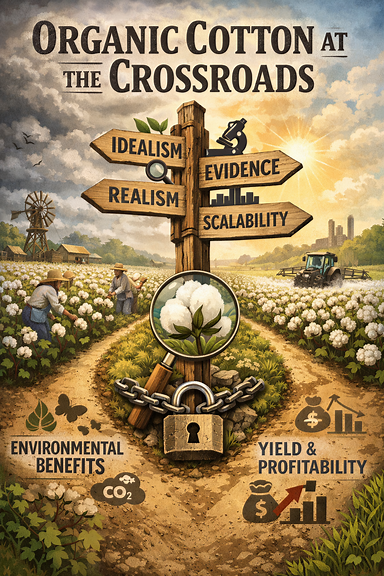Organic Cotton at the Crossroads: Ideology, Evidence, and the Road Ahead