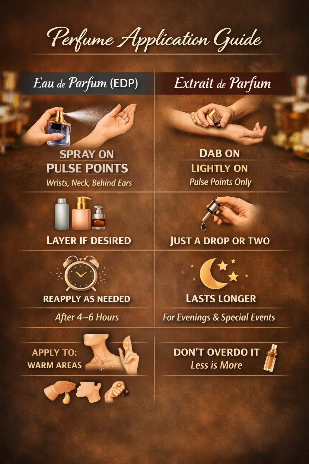 Perfume Application Guide
