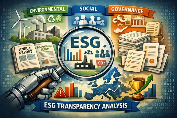 Assessing corporate sustainability with large language models: evidence from Europe