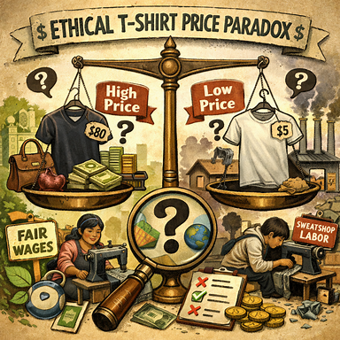  How much should you pay for an ethically made T-shirt?
