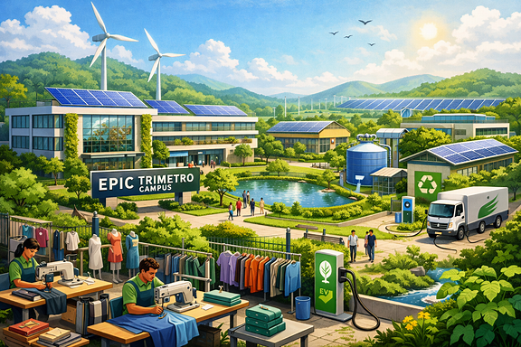 Epic Group’s Trimetro Campus: redefining the future of sustainable garment manufacturing
