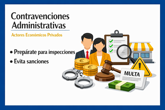 Contravenciones Administrativas - Actores Económicos Privados