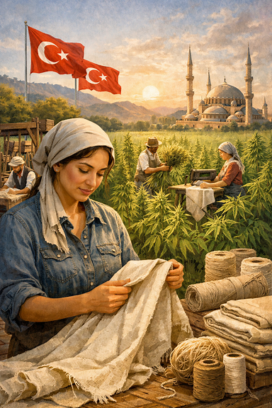 Can hemp save Turkey’s troubled textile industry? Exporters are betting on it