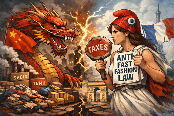China warns of retaliation over French law to curb fast fashion