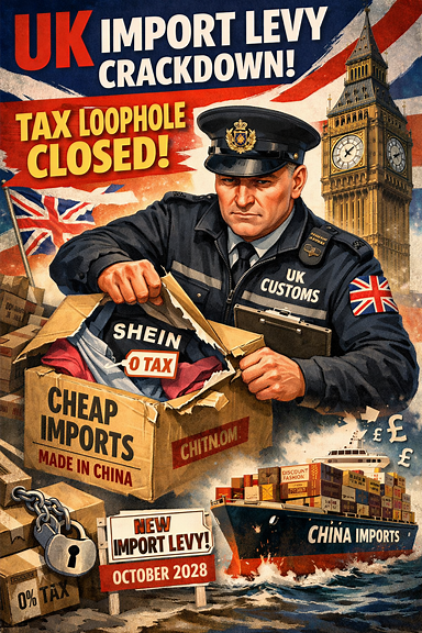 Britain brings forward levy on low-value imports