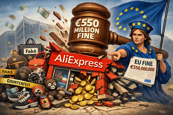 AliExpress hit with $629 million EU fine over sales of illegal, counterfeit products