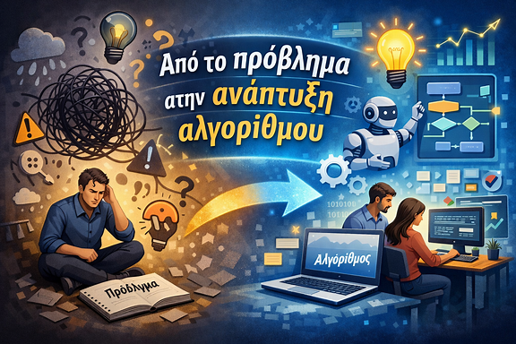 Από το πρόβλημα στην ανάπτυξη αλγορίθμου