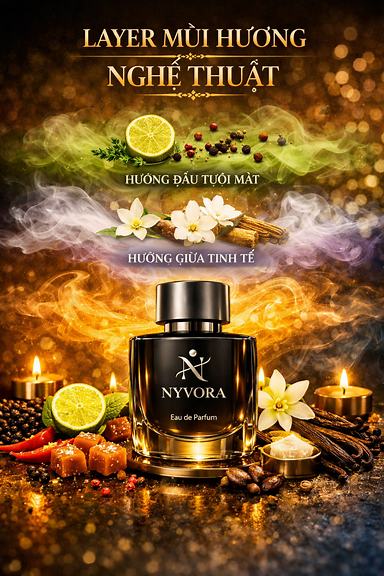 Nước hoa thể hiện cá tính