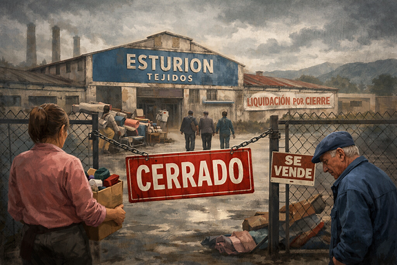 Esturion, a textile firm linked to Naulover, is preparing to close