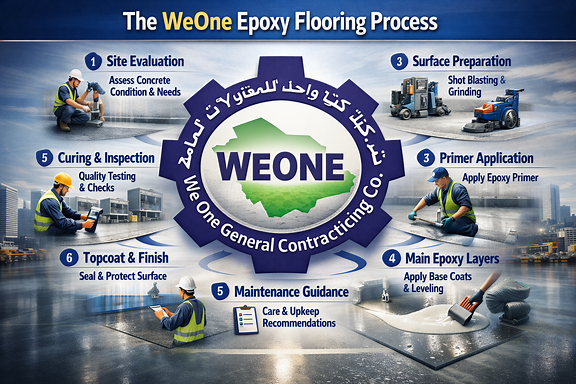 Premium industrial epoxy Flooring