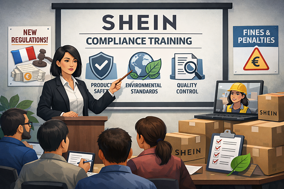 Shein launches compliance training for sellers amid French regulator fines