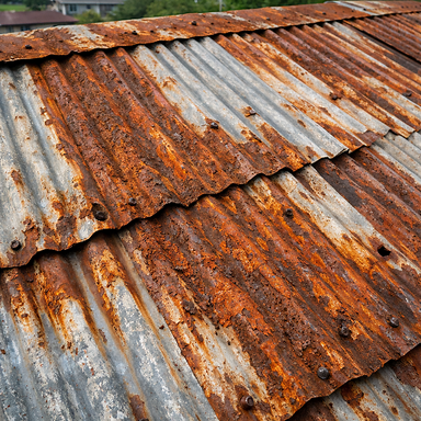 Rusty roof