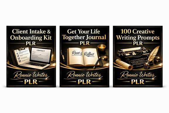 Ronnie Writes PLR thumbnail