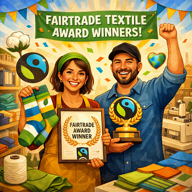 Two textile manufacturers win the Fairtrade Award