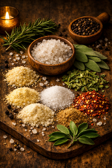 Celtic Salt and Herb Blend with Red Pepper Flakes