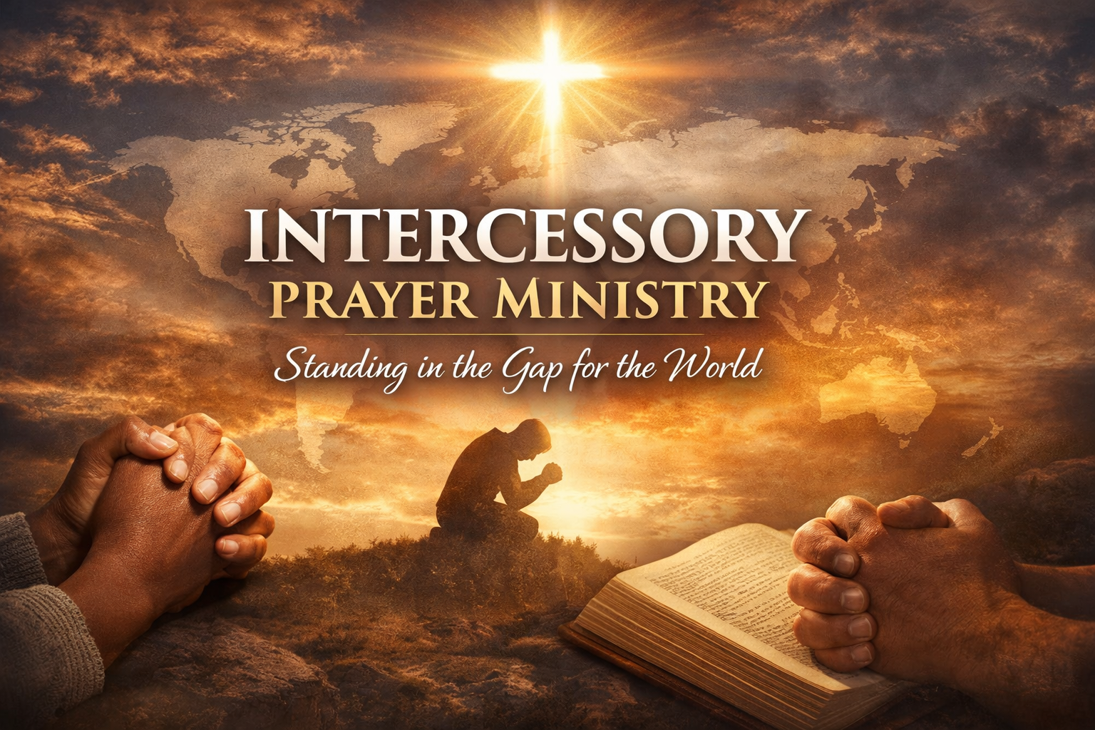 Intercessory prayer banner