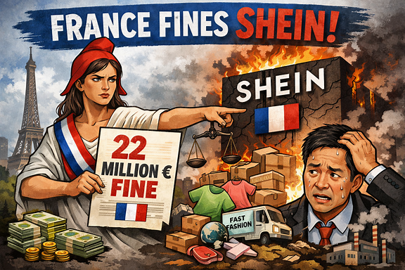 France hits Shein with 22 mn euros in new fines over consumer violations
